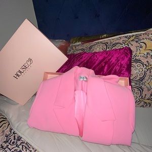 House of CB - Gabri Pink Tailored Blazer